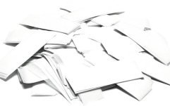 Confetti TCM FX Slowfall Confetti rectangular 55x18mm, white, 1kg