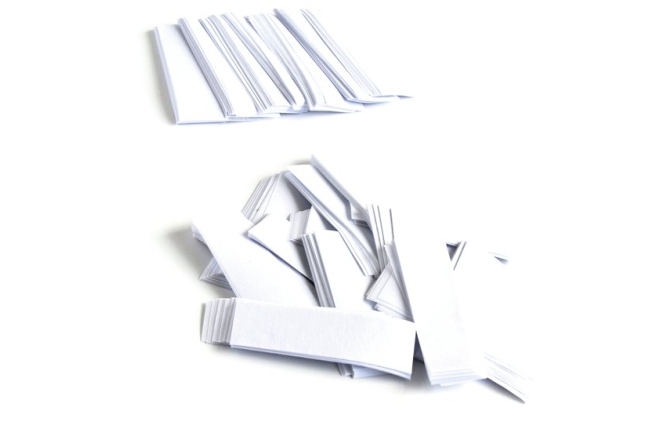 Confetti TCM FX Slowfall Confetti rectangular 55x18mm, white, 1kg