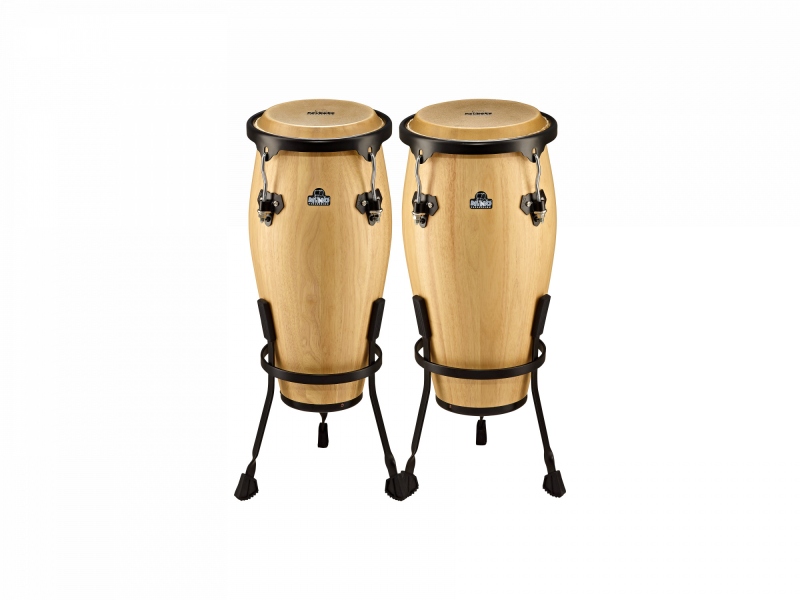 Nino Percussion Wood Conga Set 8''-9'' Natural