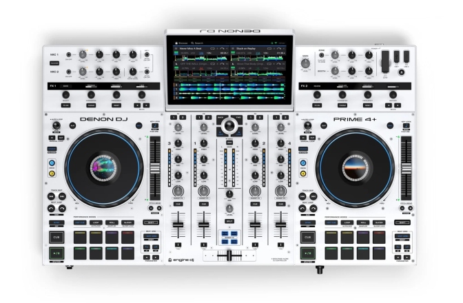 Consolă DJ Denon DJ Prime 4+ White