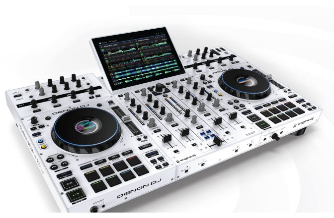Consolă DJ Denon DJ Prime 4+ White