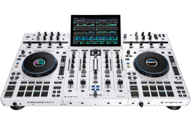 Consolă DJ Denon DJ Prime 4+ White