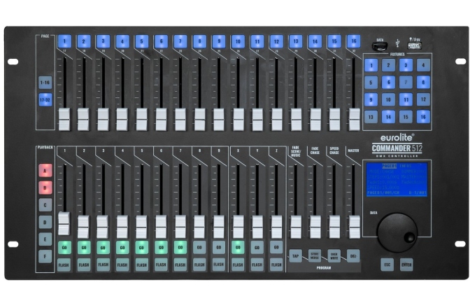 Consolă DMX Eurolite DMX Commander 512