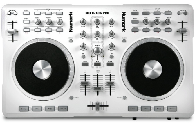 Consola Midi Dj Numark Mixtrack Pro White