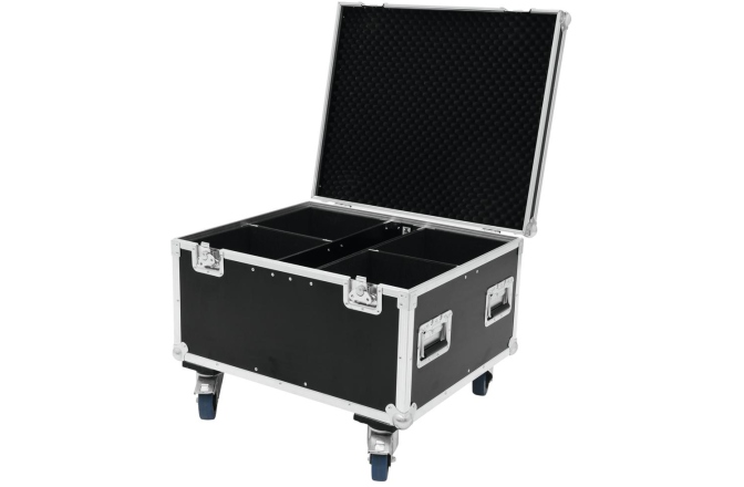 Container moving-head Roadinger Flightcase 4 x TMH-30/40/60