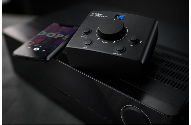 Controler 2.1 monitoare, boxe Presonus MicroStation BT