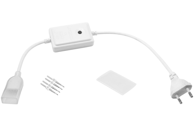 Controler de bază cu 8 programe pentru tubul neon LED RGB Eurolite Controller Basic for LED Neon Flex 230V Slim RGB