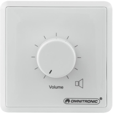 Omnitronic PA Volume Controller, 60 W mono wh