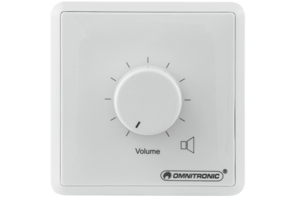 PA Volume Controller, 60 W mono wh PA Volume Controller, 60 W mono wh