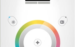 Controler DMX multizonă în perete Cameo CONTROL PAD - Stick Edition white