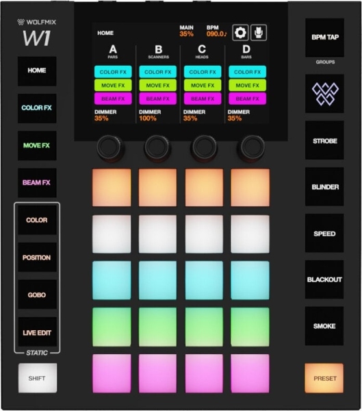 Wolfmix W1 Mk2 DMX Controller