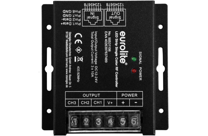 Controler LED Eurolite LED Strip Single Color RF Controller