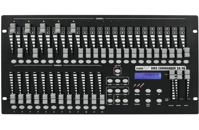 Controler lumini Eurolite DMX Commander 24/48
