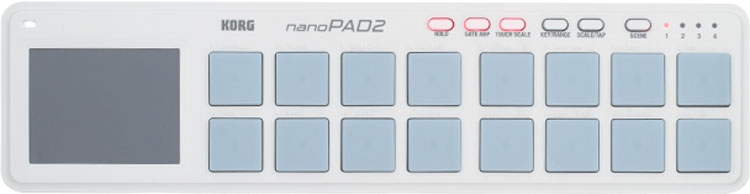 Korg nanoPAD 2 White