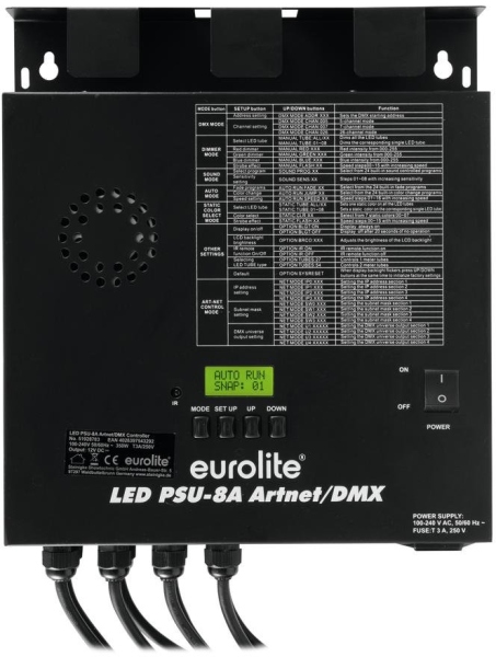 Eurolite LED PSU-8A Artnet/DMX