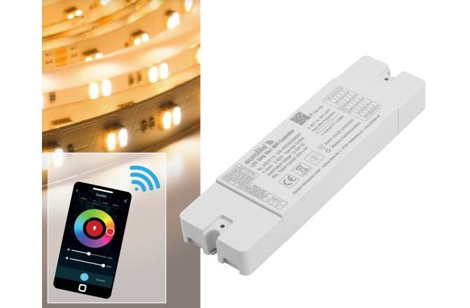 Controler WiFi Bandă LED Eurolite LED Strip 5in1 WiFi Controller
