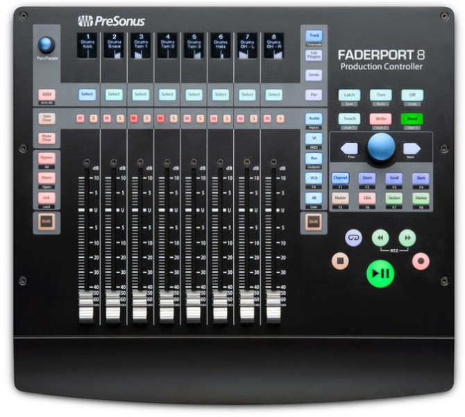 Controller DAW Presonus FaderPort 8