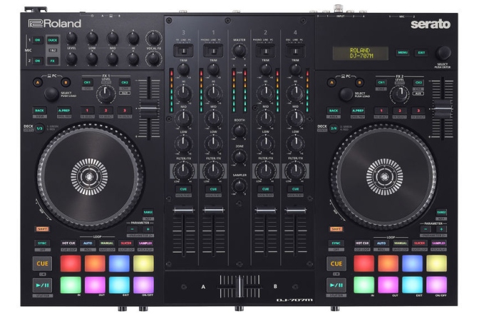 Controller DJ profesional Roland DJ-707M