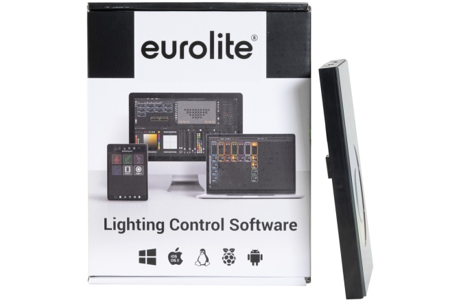 Controller DMX cu touchpad multifuncțional și software Eurolite TOUCH-512 Stand-alone Player