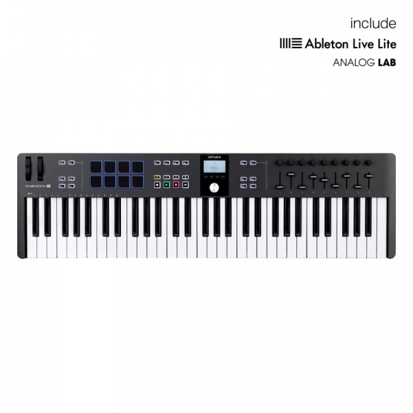 Arturia KeyLab Essential 61 MK3 Black Edition