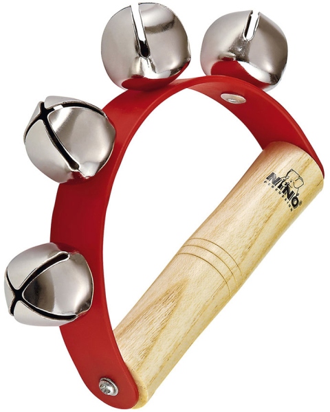Nino Percussion Sleigh Bell - Red