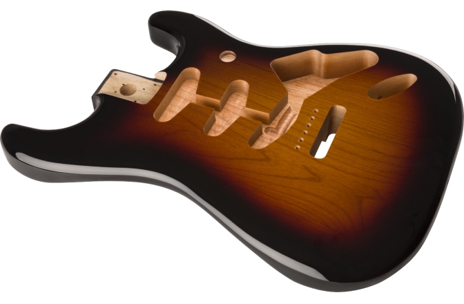 Corp de Chitară Fender Classic Series 60's Stratocaster SSS Alder Body Vintage Bridge Mount 3-Color Sunburst