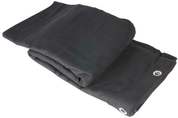 Adam Hall Stage Molton B1 Black 9 x 3 m