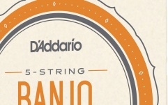 Corzi Banjo Daddario EJ55 5-String PB Medium 10-23