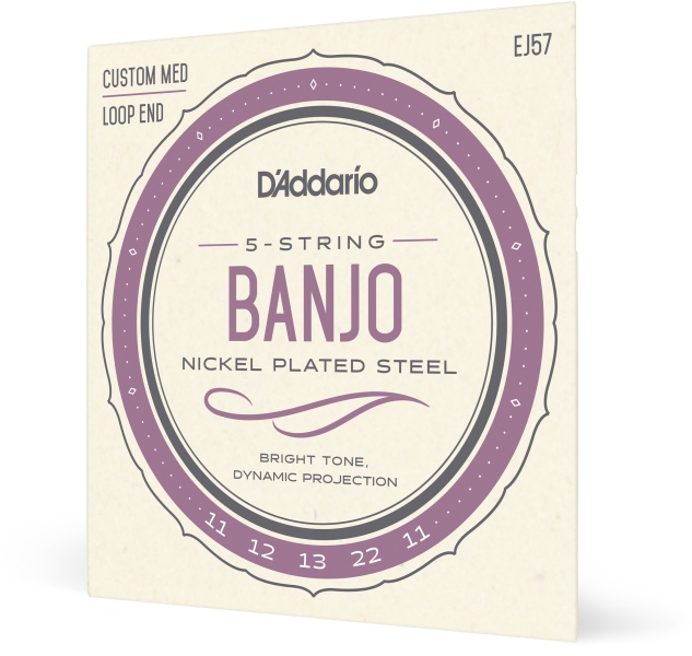 Daddario EJ57 5-String Custom Medium 11-22