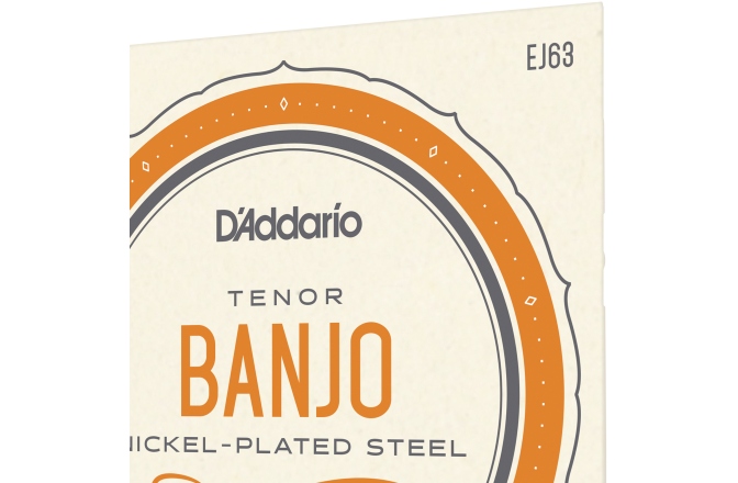 Corzi Banjo Daddario EJ63 Tenor 4 strins Nickel 9-30