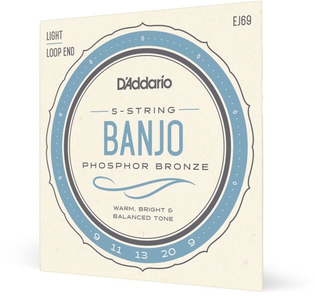 Daddario EJ69 5-String PB Light 9-20