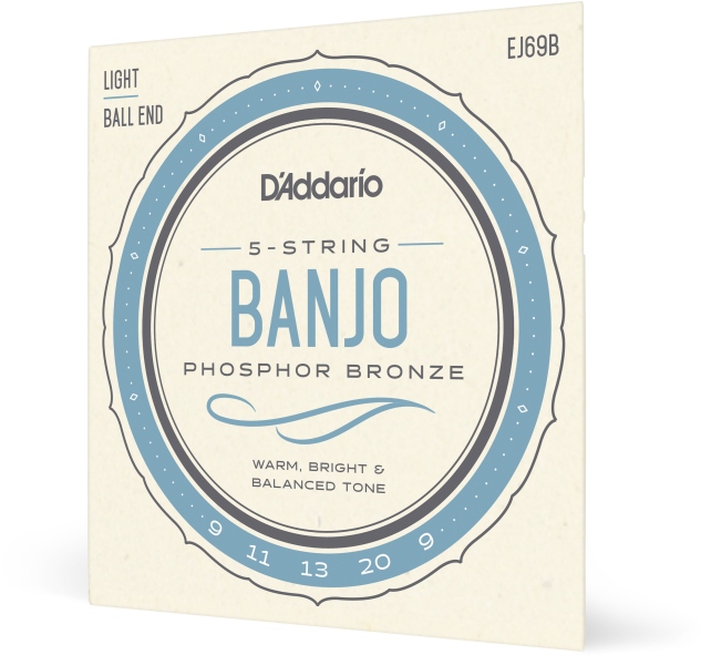 Daddario EJ69 5-String PB Light 9-20