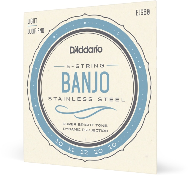 Daddario EJS60 5-String Light 9-20