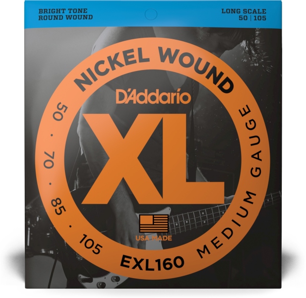 Daddario EXL160 Medium 50-105