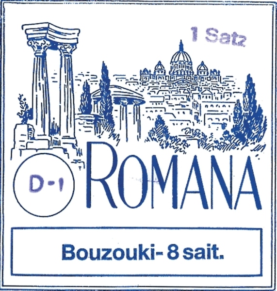 Romana corzi buzuki Set