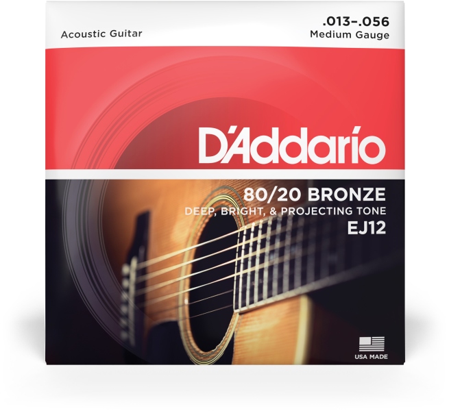 Daddario EJ12 80/20 Bronze 13-56