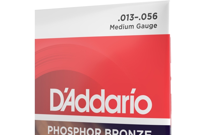 Corzi chitară acustică Daddario EJ17 Ph. Bronze Medium 13-56