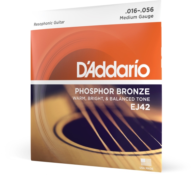 Daddario EJ42 Resophonic 16-56