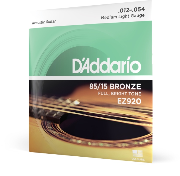 Daddario EZ920 85/15 Bronze Medium Light 12-54