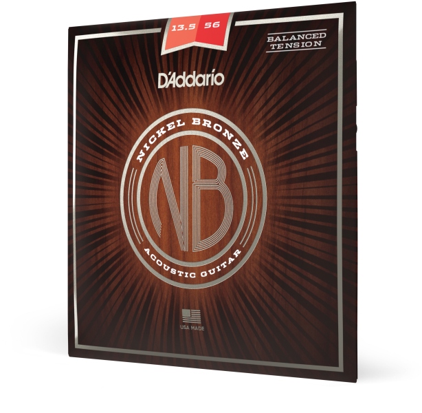 Daddario NB13556BT Nickel Bronze Balanced Tension Medium 13.5-56