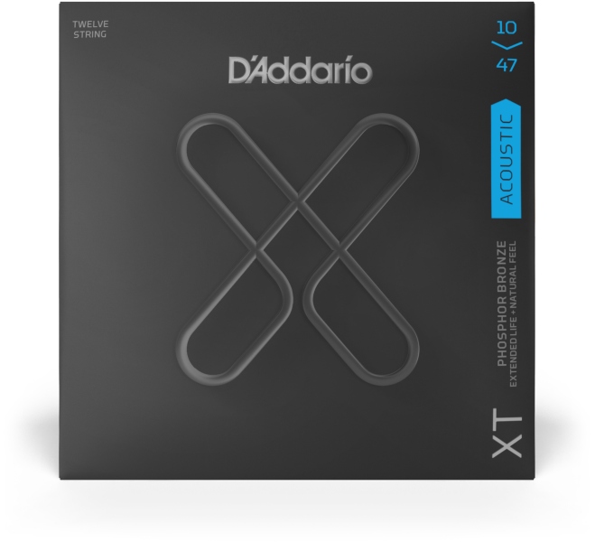 Daddario XT Acoustic PB 10-47 12 String