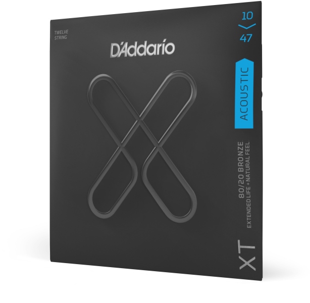 Daddario XTABR1047-12 XT 80/20 Bronze 12-String Light 10-47