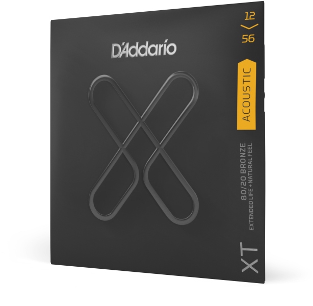Daddario XTABR1256 XT 80/20 Bronze Light Top/Medium Bottom 12-56