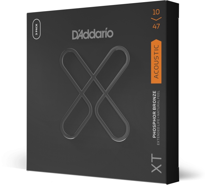 Daddario XTAPB1047 XT PB Light 10-47 3 Sets