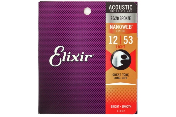 Elixir Nanoweb Acoustic 80/20 Light