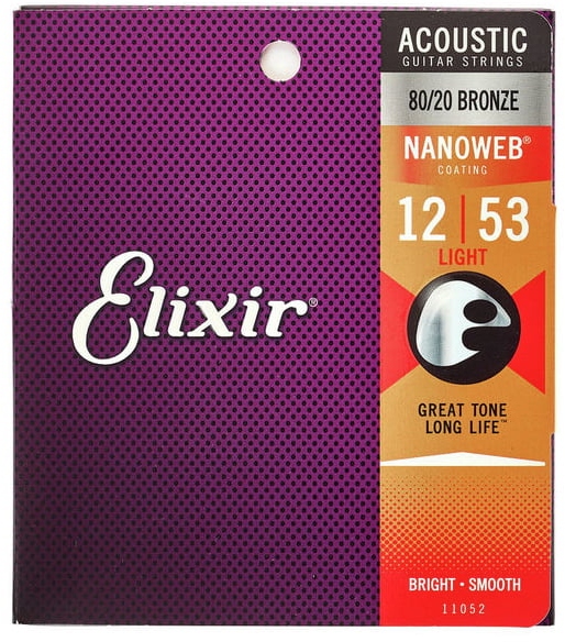 Elixir Nanoweb Acoustic 80/20 Light