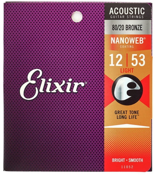 Elixir Nanoweb Acoustic 80/20 Light