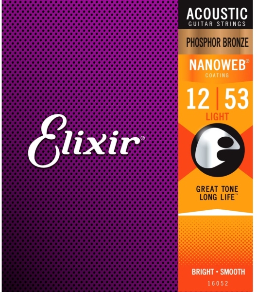 Elixir Nanoweb Acoustic Ph Bronze Light