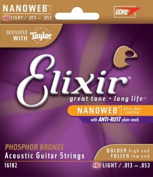 Elixir Nanoweb Ph Bronze HD Light