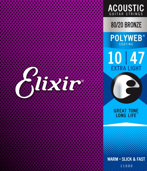 Elixir Polyweb Acoustic 80/20 Extra Light